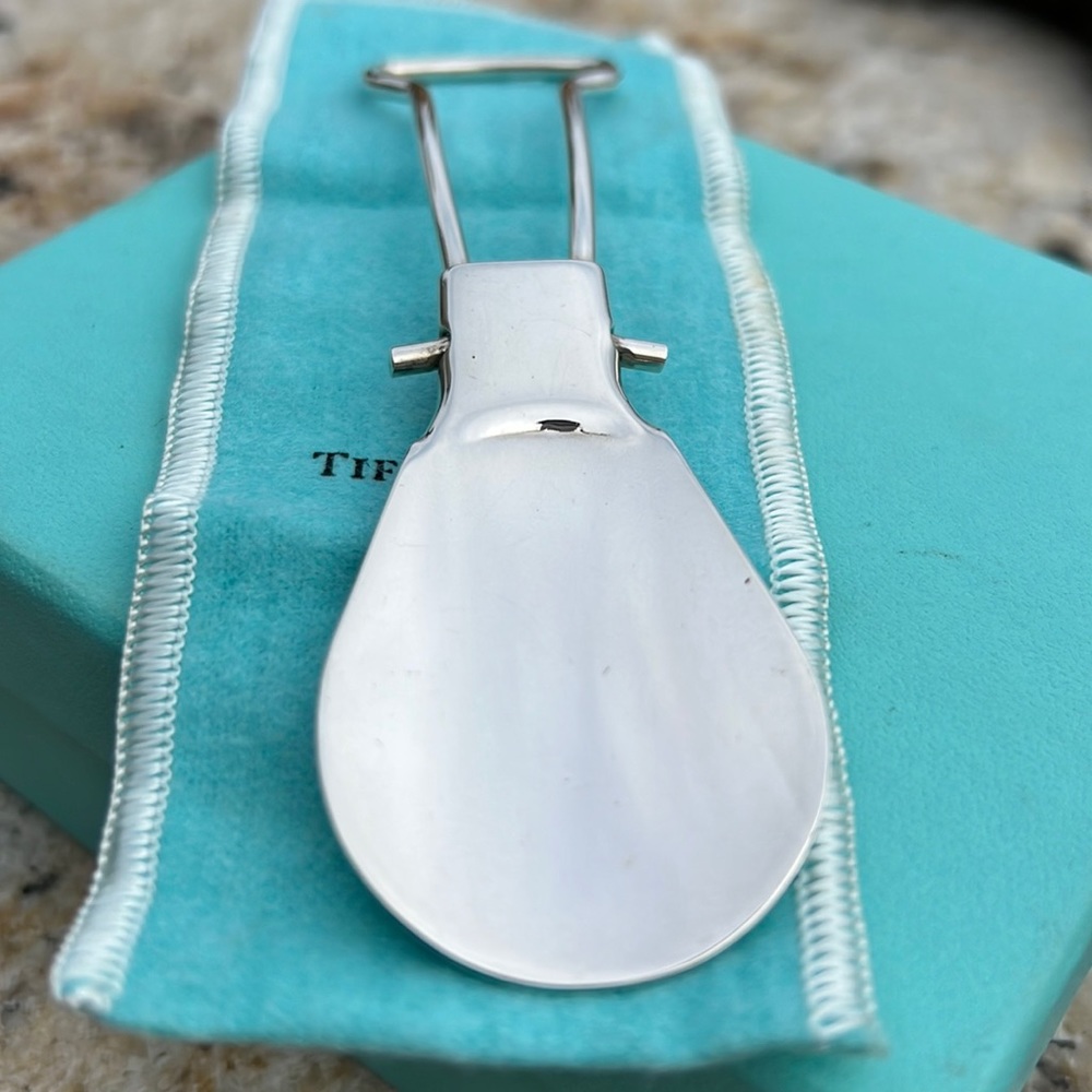 Tiffany and Co. Sterling silver shoe horn novelty gift!
